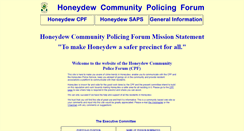 Desktop Screenshot of honeydewcpf.org.za