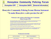 Tablet Screenshot of honeydewcpf.org.za